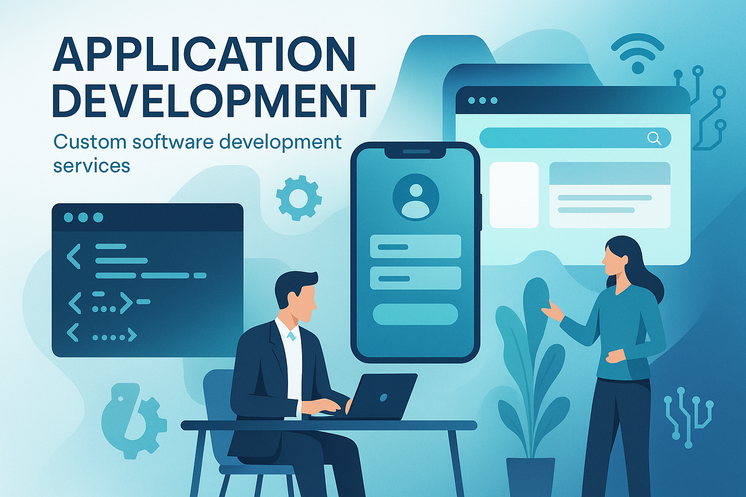 services company that specializes in application development, application
